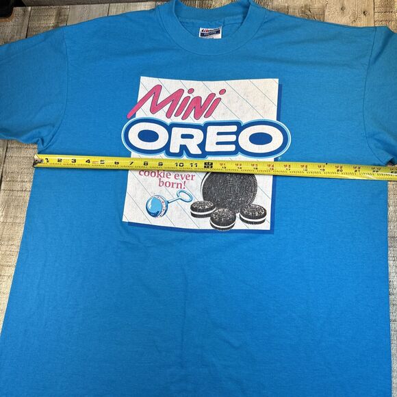 Vintage Oreo Mini shirt 1992 Hanes XL Made In USA - Picture 5 of 8